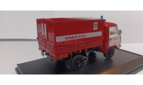 Пожарный УАЗ 3303 рукавный, масштабная модель, Конверсии мастеров-одиночек, scale43