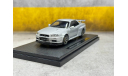 Модель nissan skyline r34 1/43 ebbro, масштабная модель, scale43