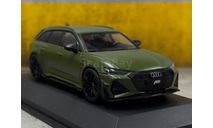 Модель Audi RS6 Avant 143 Solido, масштабная модель, scale43