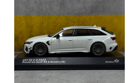 Модель Audi RS6 Avant White 143 Solido, масштабная модель, scale43