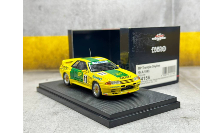 Модель nissan skyline r33 1/43 ebbro, масштабная модель, scale43