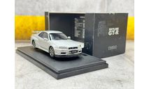 Модель nissan skyline r34 1/43 ebbro, масштабная модель, scale43