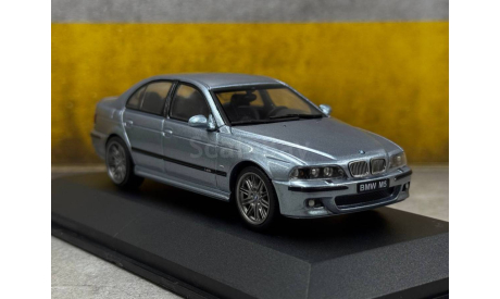 Модель BMW E39 M5 Coupe Silver 143 Solido, масштабная модель, scale43