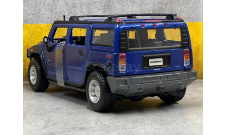 Модель hummer h2 1/27 maisto, масштабная модель, Maisto-Swarovski, scale24