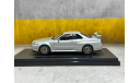 Модель nissan skyline r34 1/43 ebbro, масштабная модель, scale43