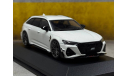 Модель Audi RS6 Avant White 143 Solido, масштабная модель, scale43