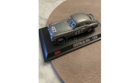 CISITALIA 202 1950г., масштабная модель, Hachette, scale43