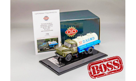 DIP Models  Автоцистерна Зил-130 АЦПТ-4,1, Москва - 1986 г., масштабная модель, scale43