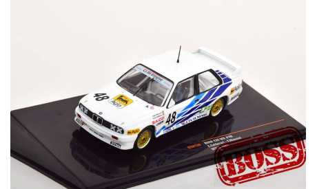 IXO BMW E30 M3 #48 E.Calderari - F.Mancini WTCC 1987, масштабная модель, IXO Rally (серии RAC, RAM), 1:43, 1/43