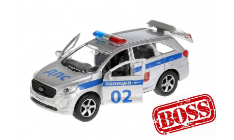 KIA Sorento Prime Полиция, масштабная модель, Технопарк, scale0