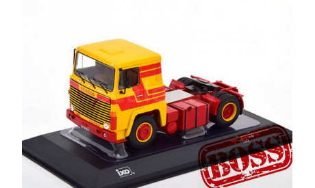тягач SCANIA LBT 141 1976 Yellow/Red, масштабная модель, IXO грузовики (серии TRU), scale43