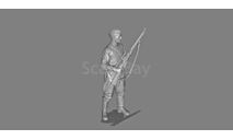 Я-Фигурки 1/43 фигурка советского бойца со снайперской винтовкой V.2, фигурка, scale43