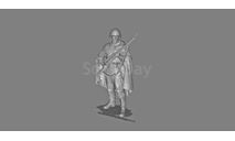 Я-Фигурки 1/43 фигурка советского бойца со снайперской винтовкой V.3, фигурка, scale43