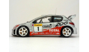 1/18 Peugeot 206 WRC 2001 #1 AUTOart 80157, масштабная модель, scale18