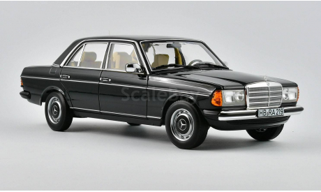 1/18 Mercedes Benz 200 W123 1982 Black Norev, масштабная модель, Mercedes-Benz, scale18