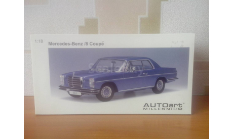 1:18 Autoart Mercedes /8 Coupe W114/115 коробка, боксы, коробки, стеллажи для моделей