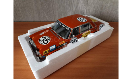 1/18 Mercedes Benz 300 SEL 6.8 AMG Red Pig Minichamps, масштабная модель, Mercedes-Benz, scale18