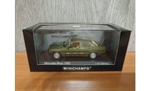 1/43 Mercedes Benz 190E W201 Green Minichamps 400034100, масштабная модель, scale43, Mercedes-Benz