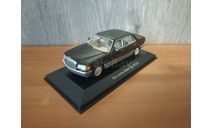 1/43 Mercedes Benz Typ W126 Matt Black Minichamps, масштабная модель, scale43, Mercedes-Benz