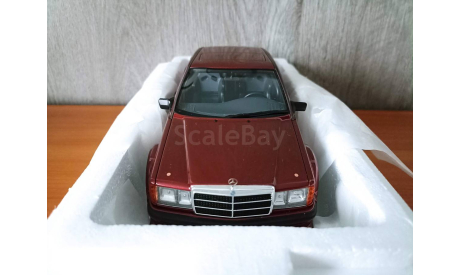 1/18 Mercedes Benz 190E 2.5 Red Metallic. Otto Mobile OT1083, масштабная модель, scale18, Mercedes-Benz