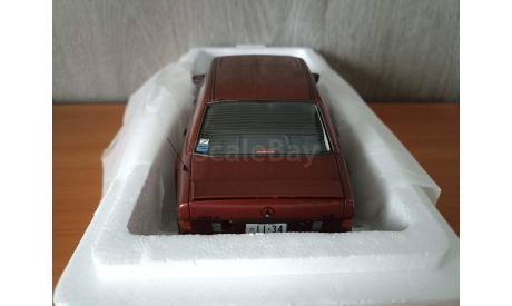 1/18 Mercedes Benz 190E 2.5 Red Metallic. Otto Mobile OT1083, масштабная модель, scale18, Mercedes-Benz