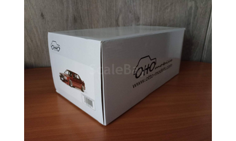 1/18 Mercedes Benz 190E 2.5 Red Metallic. Otto Mobile OT1083, масштабная модель, scale18, Mercedes-Benz