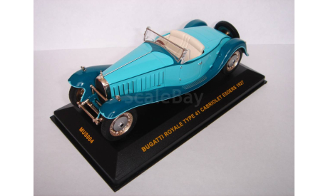 1/43 Bugatti Royale Type 41 Cabriolet Esders 1927 Ixo MUS004, масштабная модель, IXO Museum (серия MUS), scale43