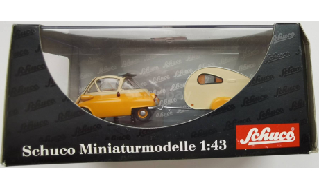 BMW Isetta mit Wohananhanger 1957 Schuco, масштабная модель, scale43