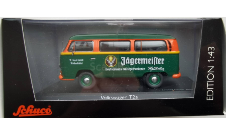 Volkswagen T2a 1969 Jägermeister Schuco, масштабная модель, scale43