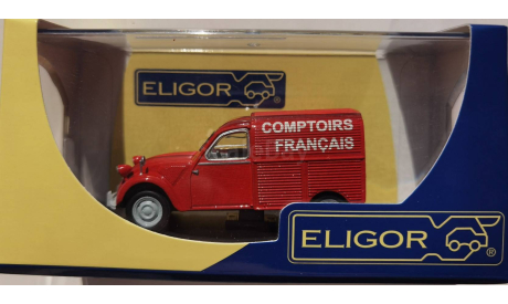 Citroën 2CV AZU Fourgonnette Comptoir Français 1956 Eligor, масштабная модель, scale43