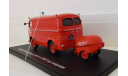 Peugeot D3A Sapeurs Pompiers 1960 Eligor, масштабная модель, 1:43, 1/43