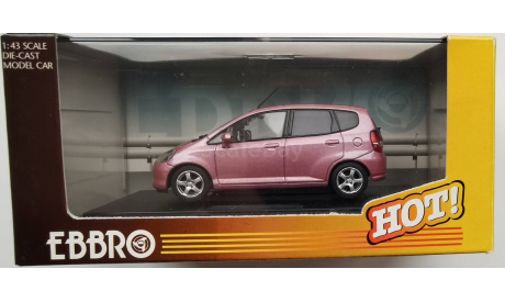 Honda Fit GD1 2001 Ebbro, масштабная модель, 1:43, 1/43