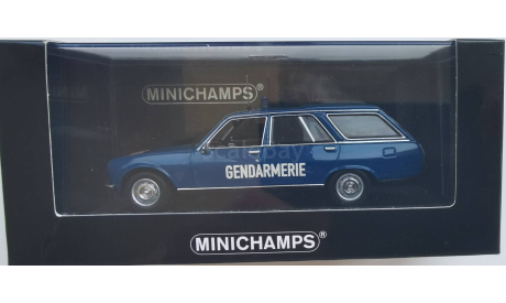 Peugeot 504 Break Gendarmerie 1975 LE 1008, масштабная модель, Minichamps, scale43