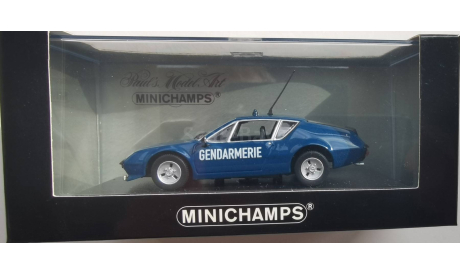 Renault Alpine A310 Gendarmerie 1976 Minichamps, масштабная модель, scale43