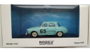 Renault Dauphine Rally Monte Carlo 1958 Norev, масштабная модель, scale43