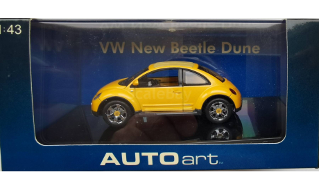 Volkswagen New Beetle Dune 2000 AUTOart, масштабная модель, scale43