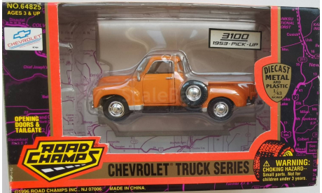 Chevrolet 3100 1953 Road Champs, масштабная модель, scale43