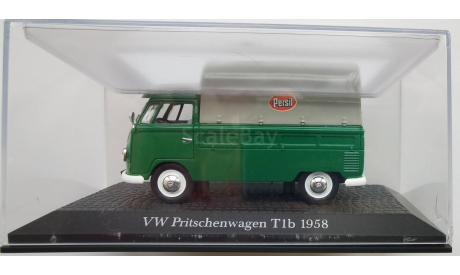 VW Pritschenwagen T1b Persil 1958 Norev для Atlas Editions, масштабная модель, Volkswagen, scale43
