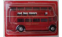 AEC Regent III RT 1939 Red Bus Rovers IXO - Hachette, масштабная модель, scale43