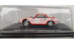 Alpine A110 1600S Aseptogyl 1971 Eligor - Hachette