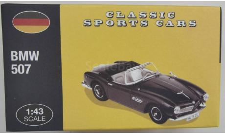 BMW 507 Roadster 1957 Norev для Atlas Editions, масштабная модель, scale43