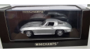 Chevrolet Corvete 1963 Minichamps, масштабная модель, scale43