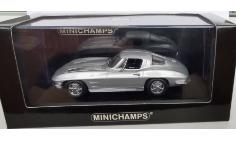 Chevrolet Corvete 1963 Minichamps, масштабная модель, scale43