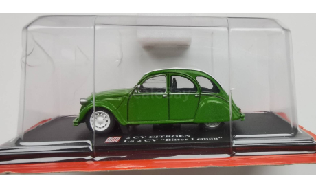 Citroën 2CV Bitter Lemon Custom 2010 Eligor - Hachette Auto Plus, масштабная модель, scale43