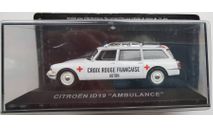 Citroën ID19 Break Ambulance Croix Rouge Française - Autun 1965 IXO - Altaya, масштабная модель, scale43