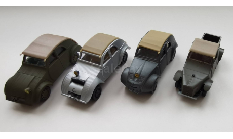 Citroën 2CV Prototype - TPV (Très Petite Voiture) Type A 1939 Norev - Hachette, масштабная модель, scale43