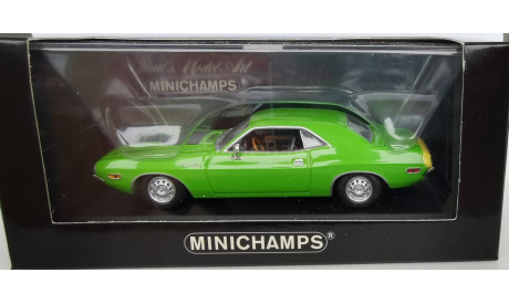 Dodge Challenger 1970 Minichamps, масштабная модель, scale43