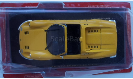 Ferrari Dino 246 GTS Fabbri, журнальная серия Ferrari Collection (GeFabbri), Ferrari Collection (Ge Fabbri), 1:43, 1/43