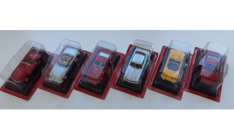 Ferrari Dino 246 GTS Fabbri, журнальная серия Ferrari Collection (GeFabbri), Ferrari Collection (Ge Fabbri), 1:43, 1/43
