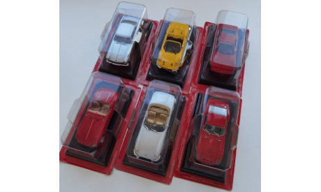 Ferrari Dino 246 GTS Fabbri, журнальная серия Ferrari Collection (GeFabbri), Ferrari Collection (Ge Fabbri), 1:43, 1/43